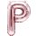 Folienballon P, ROSA, ca. 36cm