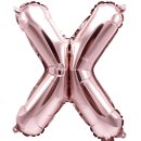 Folienballon X, ROSA, ca. 36cm
