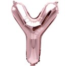 Folienballon Y, ROSA, ca. 36cm