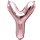 Folienballon Y, ROSA, ca. 36cm