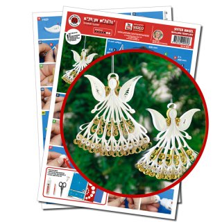 papier + ideen: Quilling Template, Sister Angel