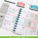 Lawn Fawn, clear stamp, plan on it: calendar