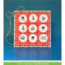Lawn Fawn, clear stamp, plan on it: holidays