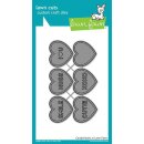 Lawn Fawn, lawn cuts/ Stanzschablone, candy hearts