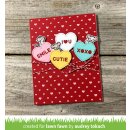 Lawn Fawn, lawn cuts/ Stanzschablone, candy hearts