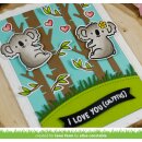 Lawn Fawn, clear stamp, i love you (calyptus)