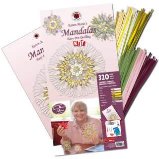 Karen Marie Klip: Easy Quilling Mandalas Kit