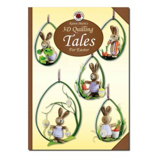 Karen-Maries Tales for Easter, Quilling Anleitungs Heft