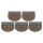 Quilling Comb / Quilling Kamm fein - schwarz BIG PACK 5 Stück