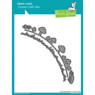 Lawn Fawn, lawn cuts/ Stanzschablone, mushroom border