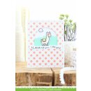 Lawn Fawn, lawn cuts/ Stanzschablone, llama tell you