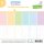 Lawn Fawn, spiffy speckles petite paper pack, 6"x6" / 15,2x15,2cm, Block 36 Blatt