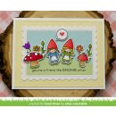 Lawn Fawn, clear stamp, oh gnome!