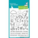 Lawn Fawn, clear stamp, butterfly kisses