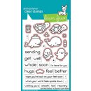 Lawn Fawn, lawn cuts/ Stanzschablone, get well before n afters