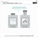 Lawn Fawn, clear stamp, rain or shine before n afters