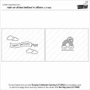 Lawn Fawn, clear stamp, rain or shine before n afters