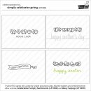 Lawn Fawn, lawn cuts/ Stanzschablone, simply celebrate...