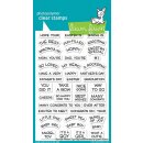 Lawn Fawn, clear stamp, reveal wheel spring sentiments