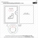 Lawn Fawn, clear stamp, reveal wheel spring sentiments