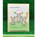 Lawn Fawn, clear stamp, reveal wheel spring sentiments