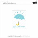 Lawn Fawn, lawn cuts/ Stanzschablone, stitched umbrella