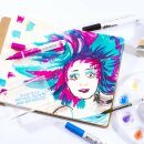 journal stamp book A5, 48 Seiten &aacute; 240g