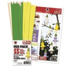 Karen Marie Klip: Quilling Papierstreifen Mix Flower...