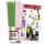 Karen Marie Klip: Quilling Papierstreifen Mix Flower Girls, Rosa, 3,5,10&25 x450mm