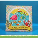 Lawn Fawn, lawn cuts/ Stanzschablone, stitched wave borders