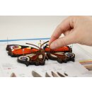Karen-Maries Butterflies Fine Comb Quilling Heft, Anleitungs Heft