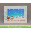 Lawn Fawn, lawn cuts/ Stanzschablone, snowy backdrop