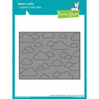 Lawn Fawn, lawn cuts/ Stanzschablone, stitched cloud...