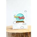 Lawn Fawn, lawn cuts/ Stanzschablone, stitched cloud backdrop: portrait