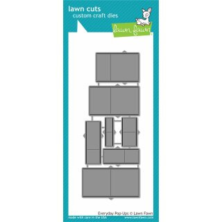 Lawn Fawn, lawn cuts/ Stanzschablone, everyday pop-ups
