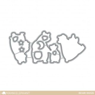 Mama Elephant, Creative Cuts/ Stanzschablone, Bear Hugs