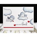 Mama Elephant, clear stamp, Love from above