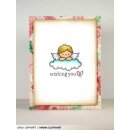 Mama Elephant, clear stamp, Love from above