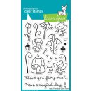 Lawn Fawn, clear stamp, fairy friends