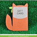 Lawn Fawn, lawn cuts/ Stanzschablone, stitched gift card pocket