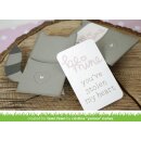 Lawn Fawn, lawn cuts/ Stanzschablone, stitched gift card pocket