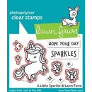 Lawn Fawn, clear stamp, a little sparkle