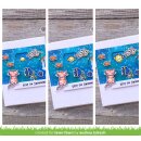 Lawn Fawn, reveal wheel templates: keep on swimming