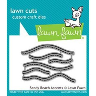 Lawn Fawn, lawn cuts/ Stanzschablone, sandy beach accents