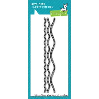 Lawn Fawn, lawn cuts/ Stanzschablone, stitched simple...