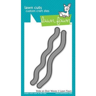 Lawn Fawn, lawn cuts/ Stanzschablone, slide on over waves