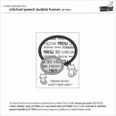Lawn Fawn, lawn cuts/ Stanzschablone, stitched speech...