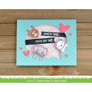 Lawn Fawn, lawn cuts/ Stanzschablone, outside in stitched speech bubbles