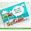 Lawn Fawn, lawn cuts/ Stanzschablone, outside in stitched speech bubbles