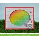 Lawn Fawn, clear stamp, say what? pets